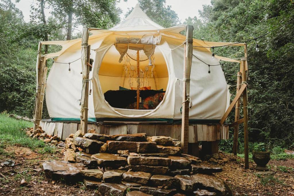 The Pisces-A Stargazing, Luxury Glamping Tent Rogersville Luaran gambar
