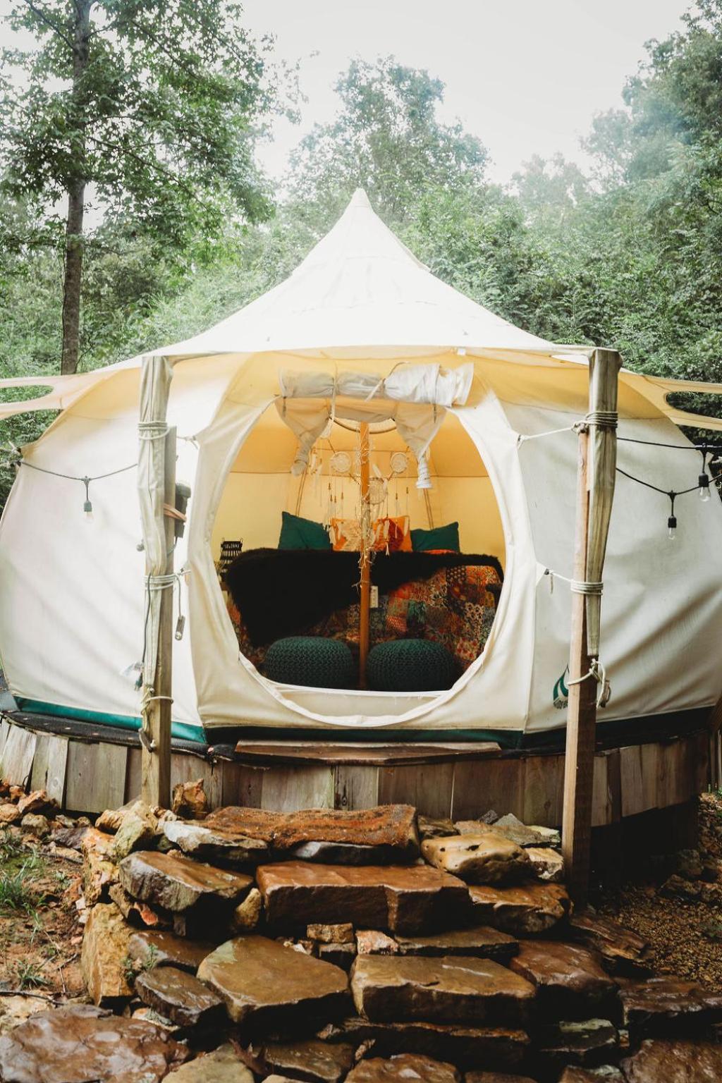 The Pisces-A Stargazing, Luxury Glamping Tent Rogersville Luaran gambar